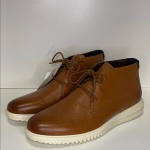 Cole Haan Brown Leather Chukka Boots NWT Size 11